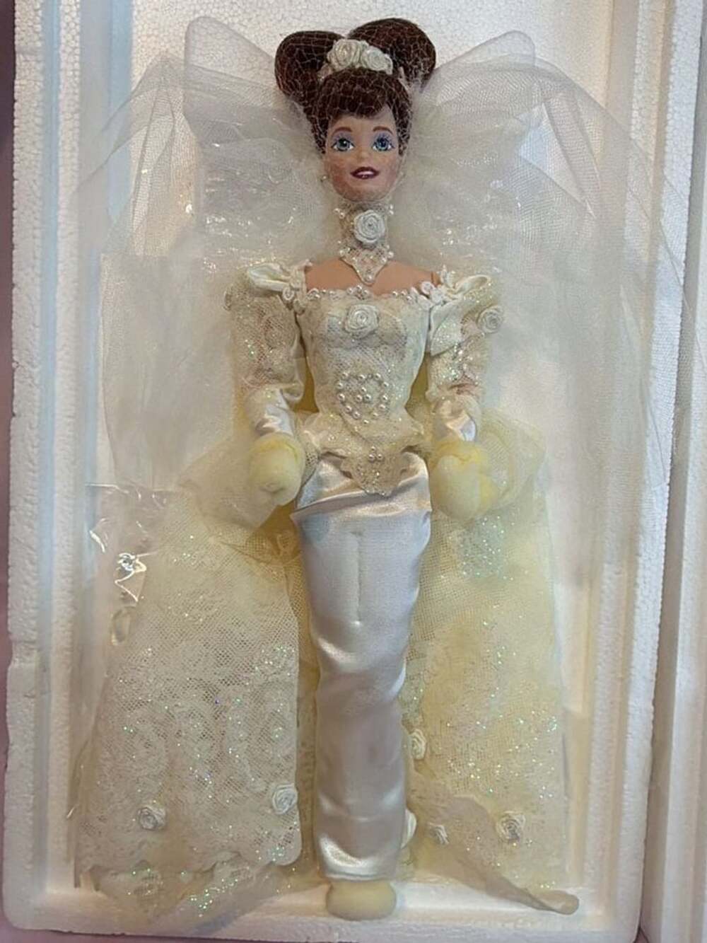 Mattel Romantic Rose Bride Barbie Doll Limited Edition
